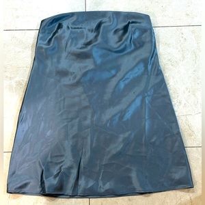 Wild Fable satin strapless dress